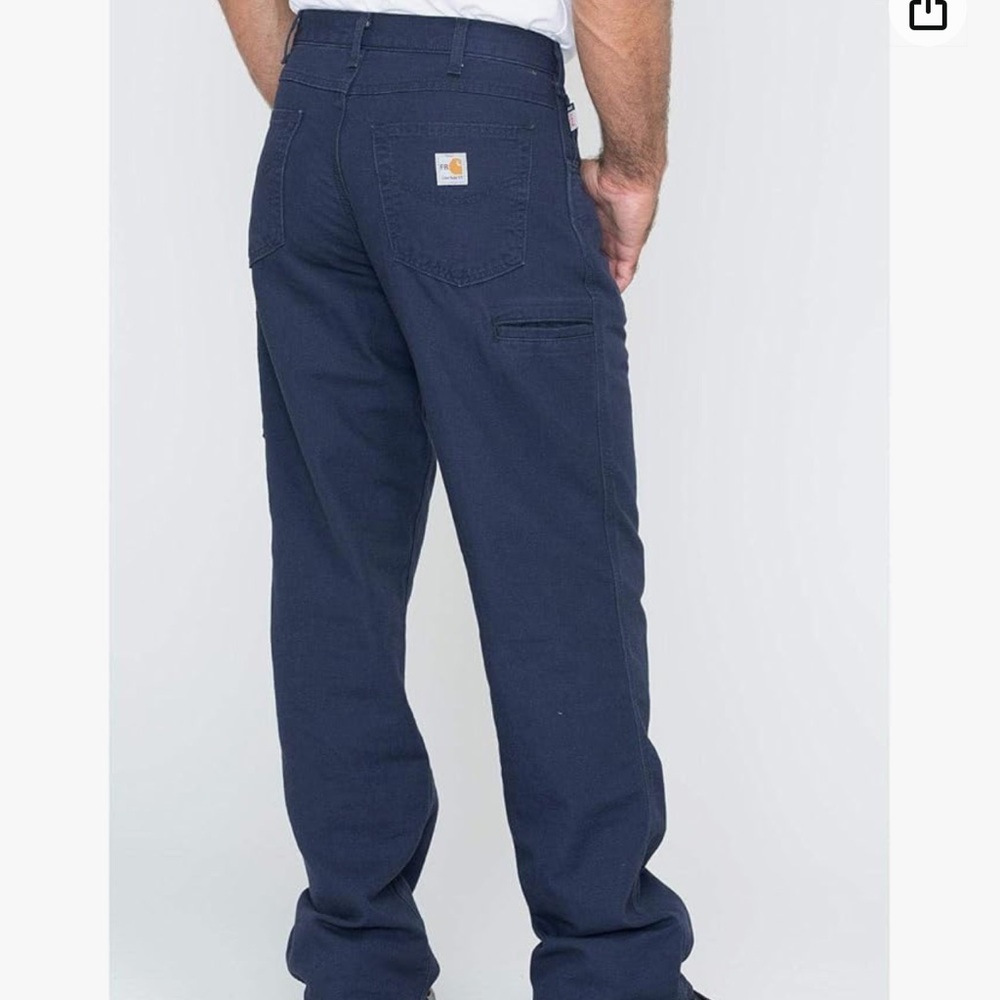 Carhartt Men's Flame-Resistant Midweight Canvas PantLoose Fit